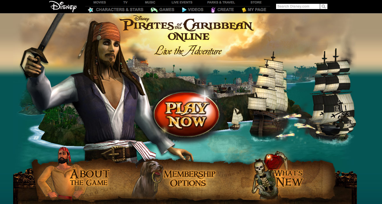 Pirates of the Caribbean Online